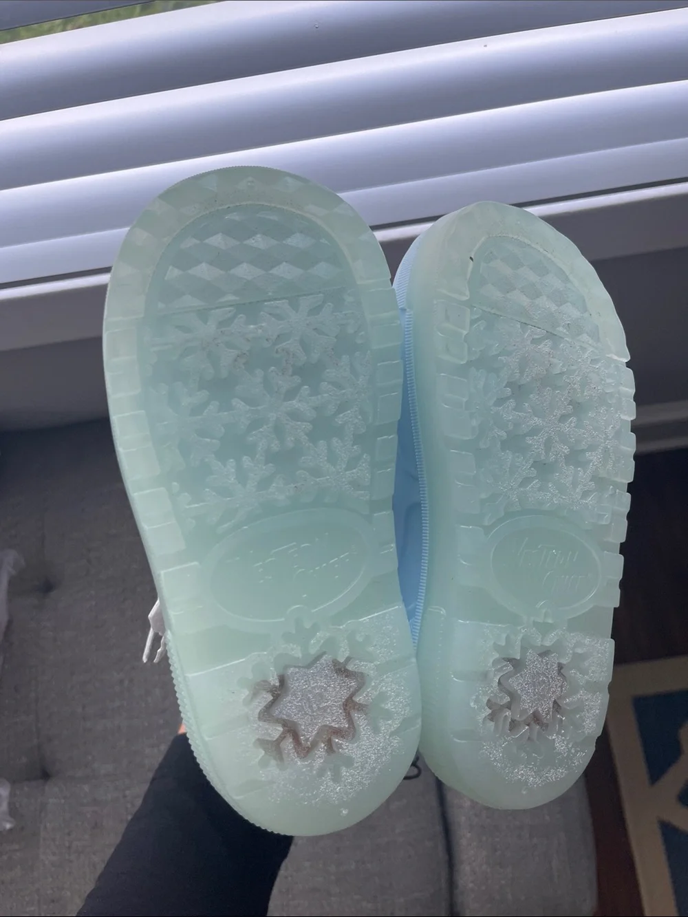 NWT Western Chief Toddler Denali Lighted Snowflake Winter Boots, Size 12T
